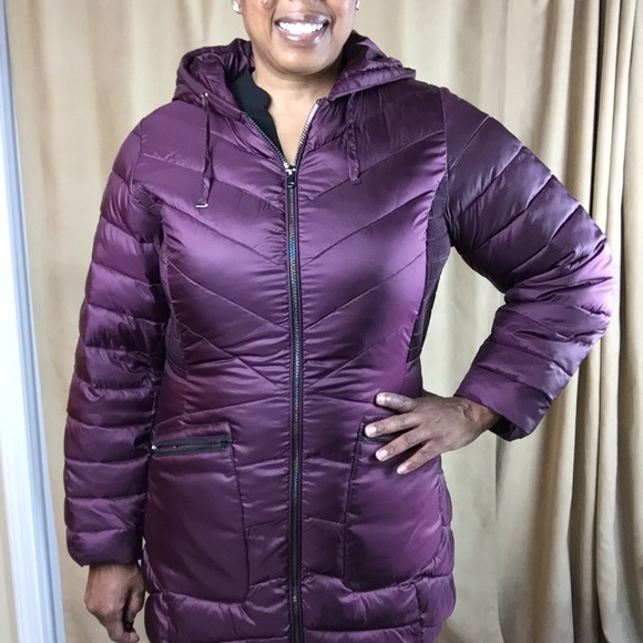 Lane Bryant Eco-Plume Packable Puffer Jacket 10/12W - Picture 3 of 16
